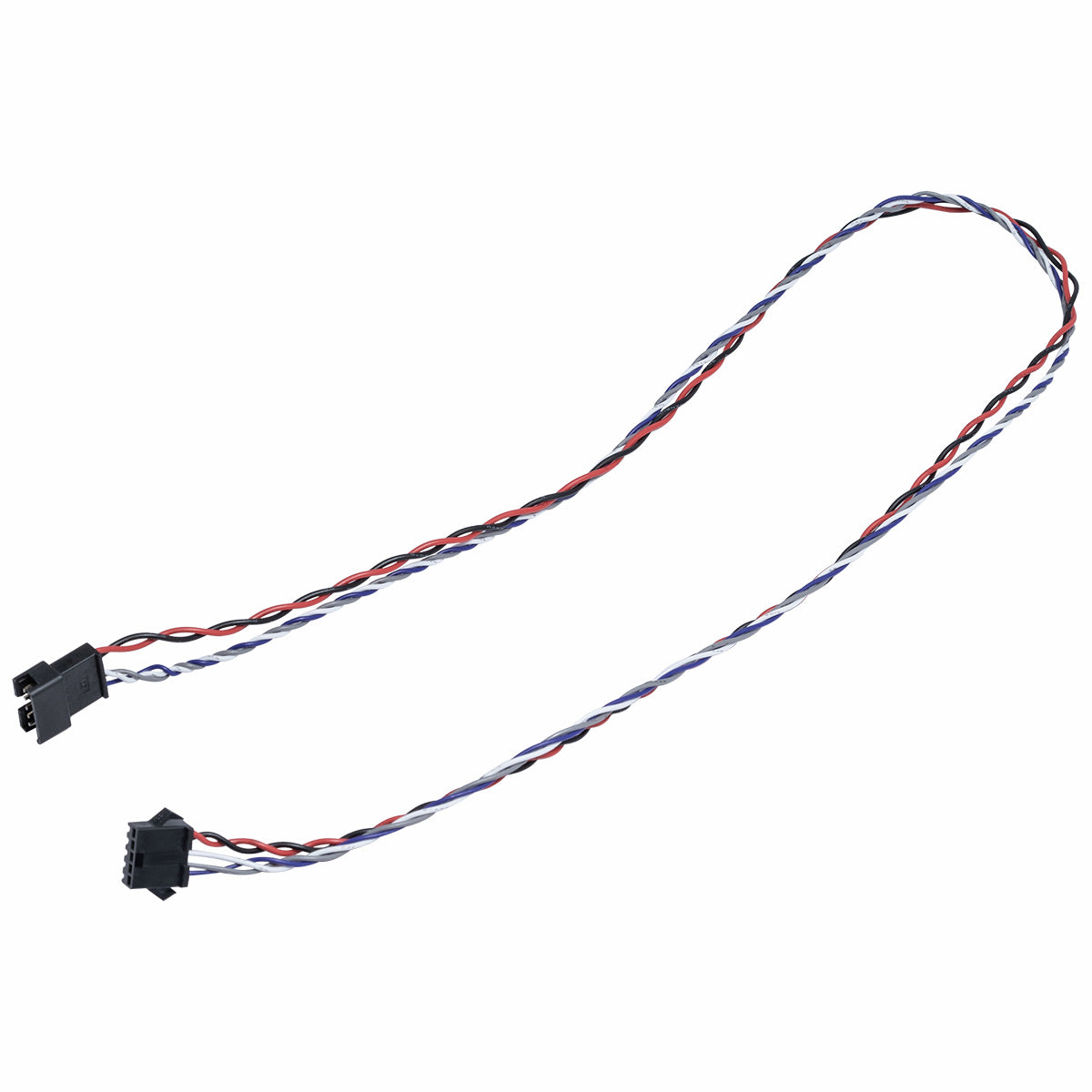 E-Stopp wiring harness extension with connectors on a white background