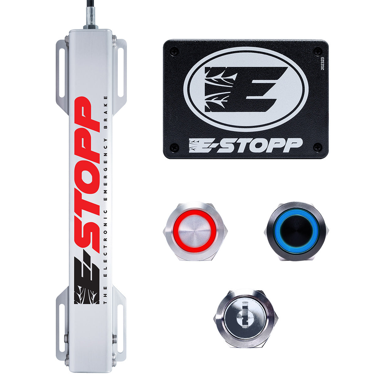 External Stop Kit E-Stopp Universal E-Brake Kit Accessories