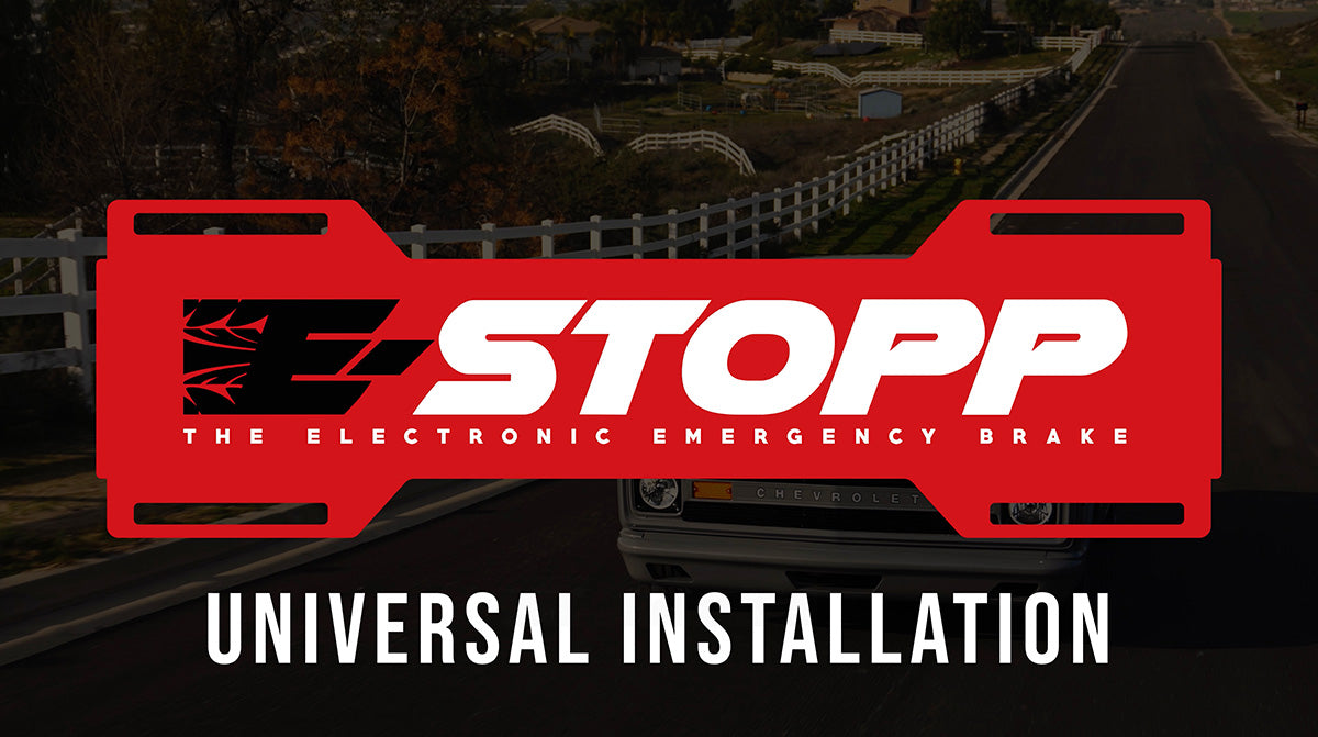 Load video: Universal E-Stopp brake installation