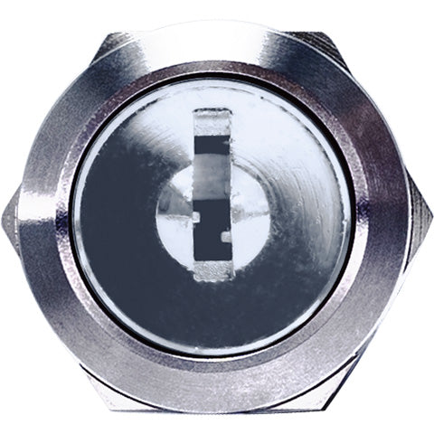 E-Stopp Key Lock Switch - close up